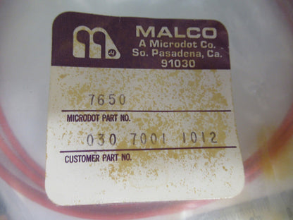 MALCO 120in ACCELEROMETER CABLE LOW NOISE  10-32 connector V7-FT-73