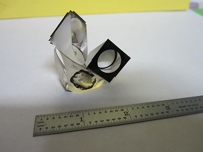 MICROSCOPE PART OPTICAL PRISM OPTICS BIN#L5-77