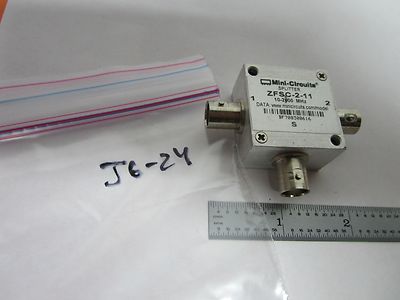 MINI CIRCUITS ZFSC-2-11 POWER SPLITTER GHz RF MICROWAVE FREQUENCY BIN#J6-24