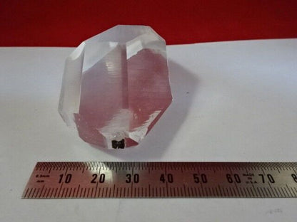 RARE BOULE SYNTHETIC QUARTZ SINGLE CRYSTAL HIGH PRESSURE SEED INSIDE &5-DT-B