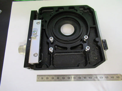 OLYMPUS JAPAN  XY STAGE TABLE MICROSCOPE PART AS PICTURED T7-FD-95