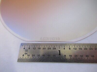 PLATINUM COATED SAPPHIRE WAFER 4" DIAMETER 500 ANGSTROMS Pt as pictured &8M-A-93