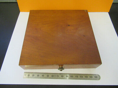 Antique Bausch & Lomb Wood Drawer for cabinet Microscope Part