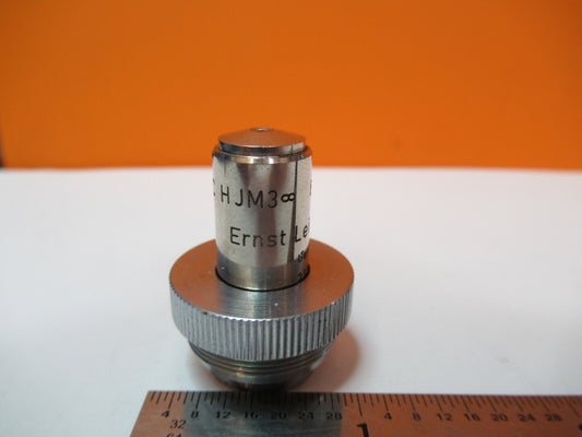 Antique Ernst Leitz 85X HJM3 Objective Lens Microscope Part