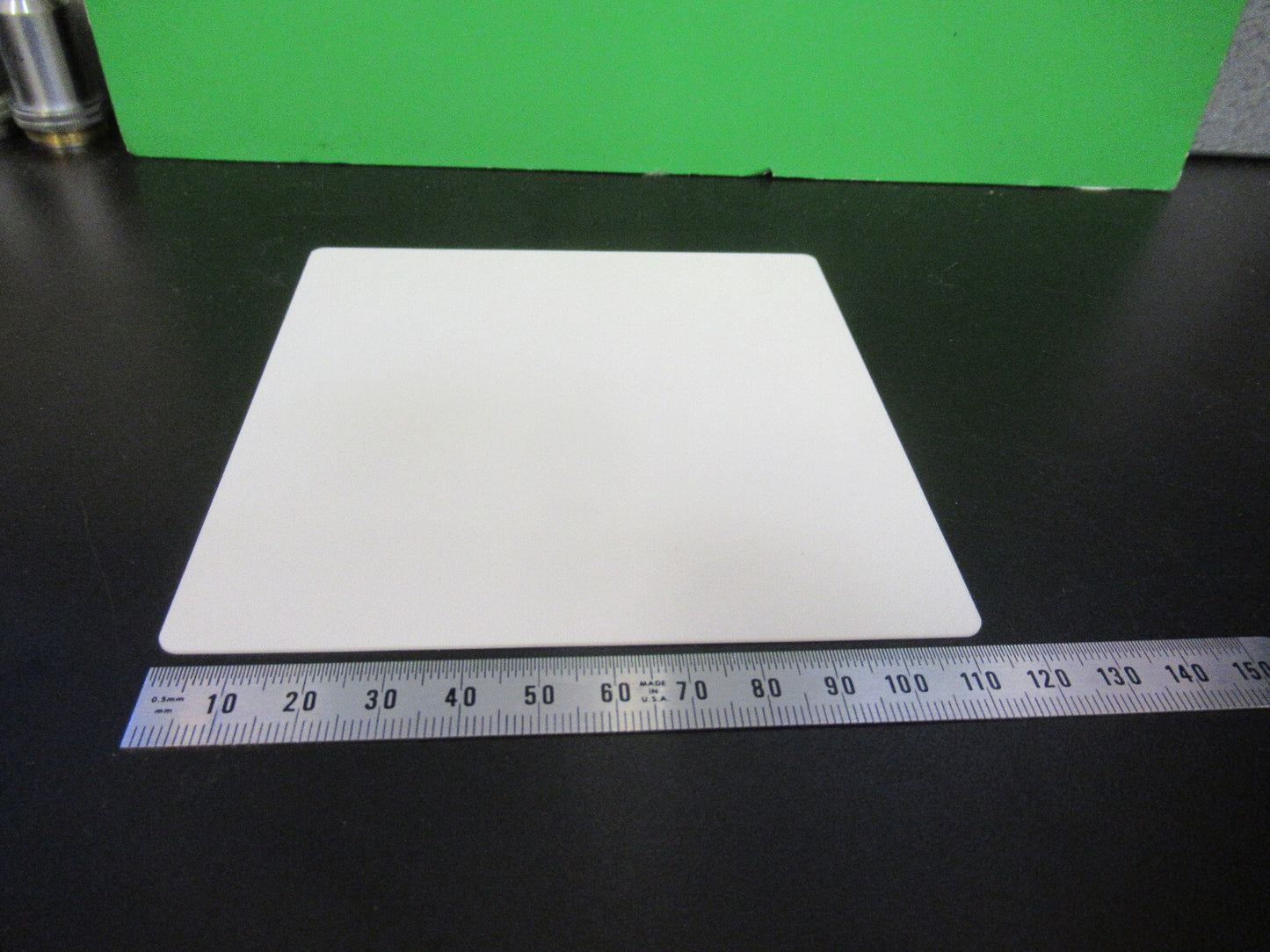 HUGE ALUMINA 99% CERAMIC PLATE SUBSTRATE AS PICTURED &Z5-A-80