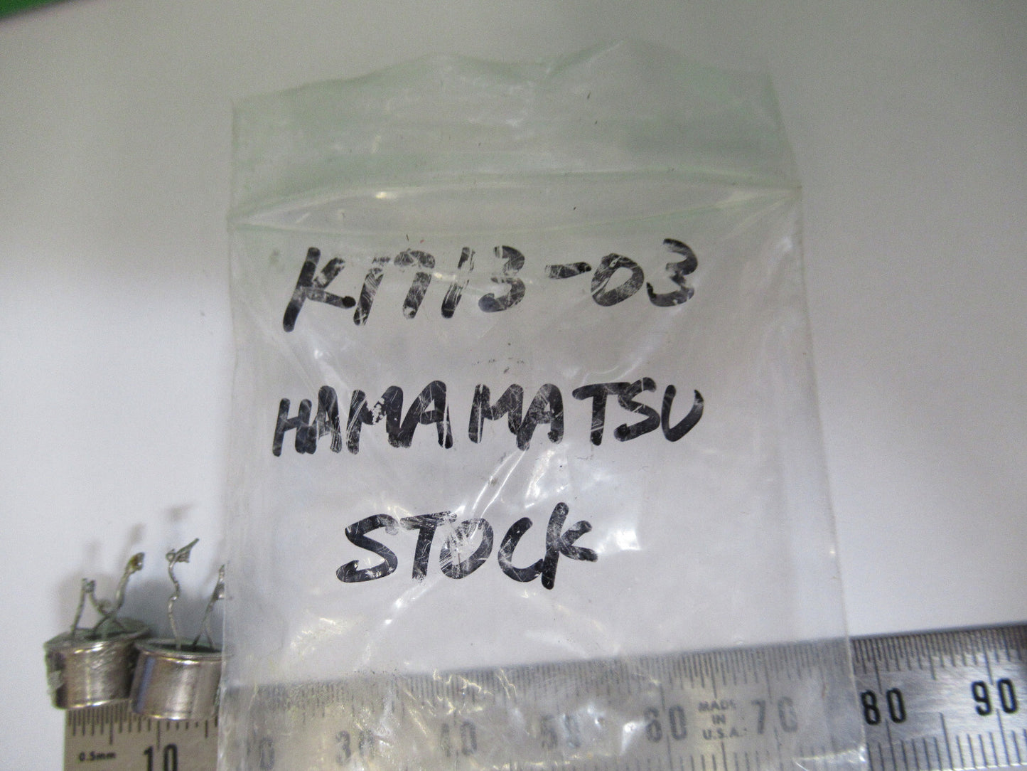 HAMAMATSU JAPAN PHOTODIODE SENSOR K1713-03 OPTICS AS PICTURED X4-A-53