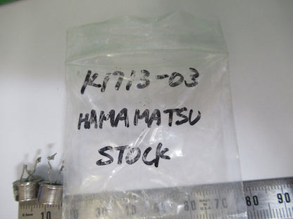HAMAMATSU JAPAN PHOTODIODE SENSOR K1713-03 OPTICS AS PICTURED X4-A-53