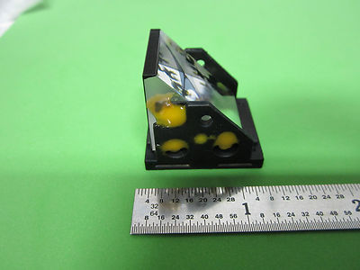 Optical Microscope Part Prism Ernst Leitz Germany Optics Bin #4V-38 xv iii