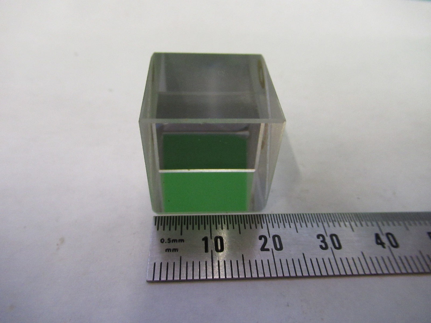 BAUSCH LOMB GLASS PRISM OPTICS MICROSCOPE PART AS PICTURED T2-A-62