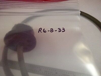 FÜR TEILE MIKROSKOP-ERSATZLAMPENKABEL ILLUMINATOR UNBEKANNTER HERSTELLER WIE IST #R6-B-33