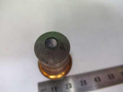 ANTIQUE BRASS SPENCER FOR PARTS OBJECTIVE MICROSCOPE PART AS PICTURED V1-A-25