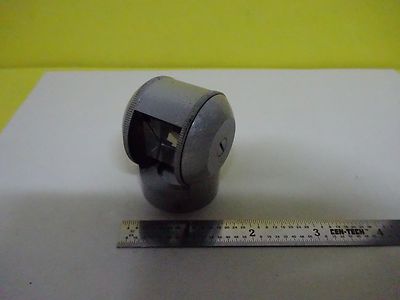 MICROSCOPE PART PRISM LEITZ WETZLAR GERMANY PROJECTOR OPTICS AS IS BIN#W9-37
