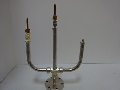 High Vacuum Manifold Pinch Off Assembly CF Conflat 2.75"