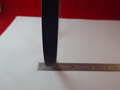 OPTICAL LARGE MIL SPEC CONVEX CONCAVE GLASS LENS LASER OPTICS AS IS #45-A-13