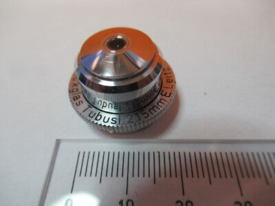 LEITZ WETZLAR POL OBJECTIVE 6L OPTIC 215mm MICROSCOPE PART AS PICTURED &3K-A-41