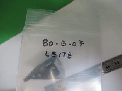 MICROSCOPE PART LEITZ WETZLAR GERMANY PRISM MOUNTED OPTICS AS PICTURED 80-B-07