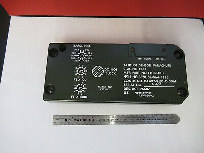 COLLECTABLE TELEDYNE ALTITUDE SENSOR PARACHUTE AS PICTURED &B9-FT-22