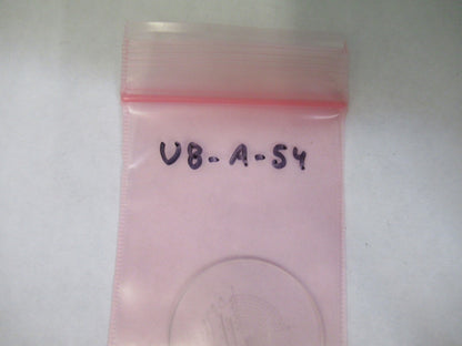 OPTICAL GLASS RETICLE No 5 PATTERN MICROSCOPE PART AS PICTURED U8-A-54