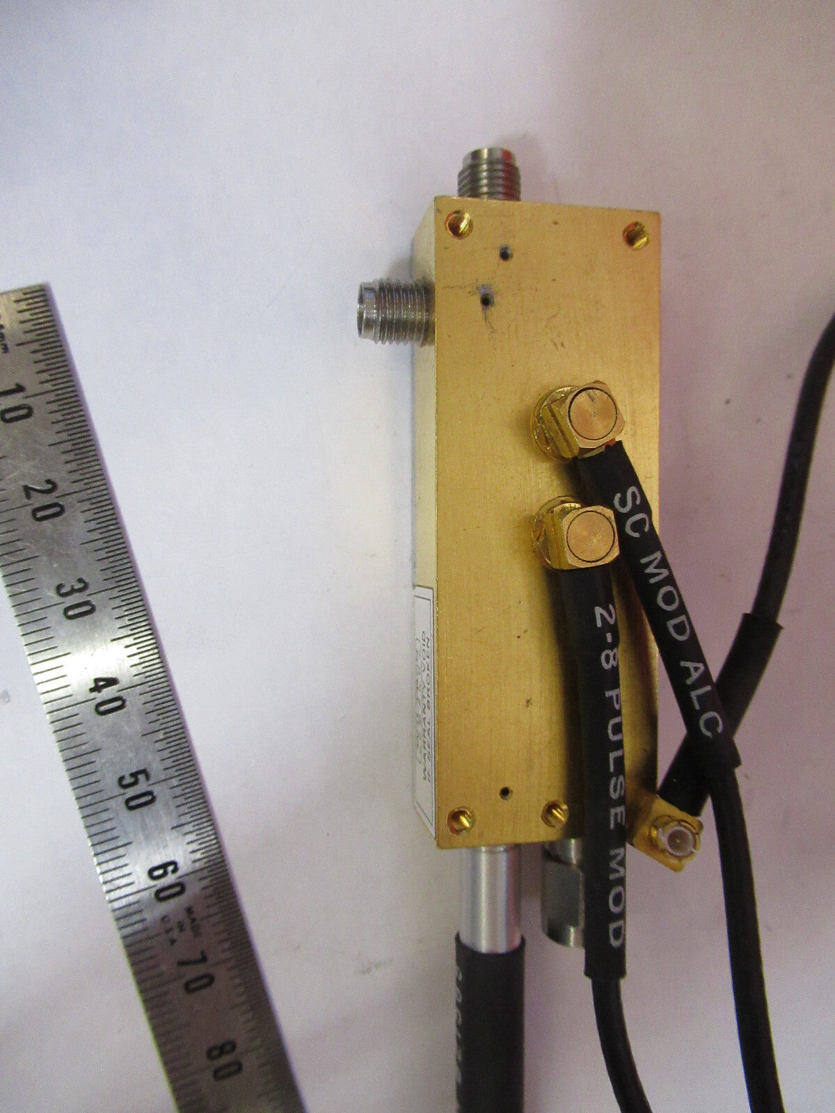 WILTRON D-19960 ALC PULSE MICROWAVE RF FREQUENCY GHz AS PICTURED T7-A-40