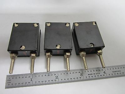 LOT 3 EA QUARTZ CRYSTAL BLILEY MC7 FREQUENCY CONTROL VINTAGE AS IS BIN#P5-67