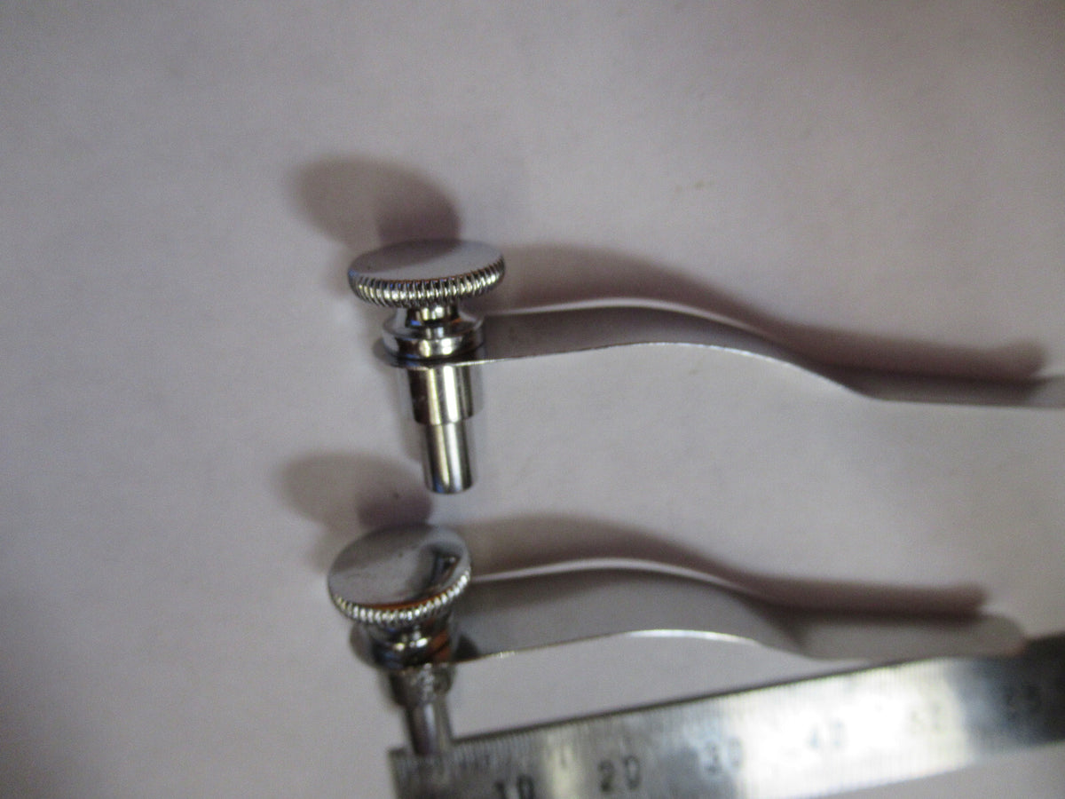 SPENCER AO PAIR CLIPS STAGE MICROSCOPE PART AS PICTURED Y4-A-70