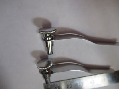 SPENCER AO PAIR CLIPS STAGE MICROSCOPE PART AS PICTURED Y4-A-70