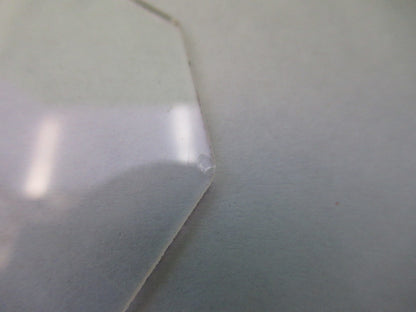 OPTICAL GLASS RETICLE CROSSHAIR PATTERN MICROSCOPE PART AS PICTURED U8-A-63