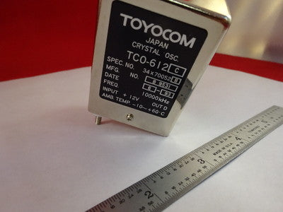 Toyocom Japan Quartz Precision Oscillator 10 MHz TC0-612