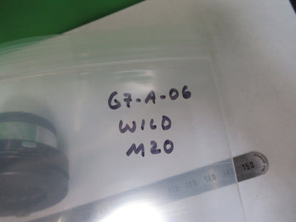 Wild Swiss M20 Condenser Iris Microscope Part