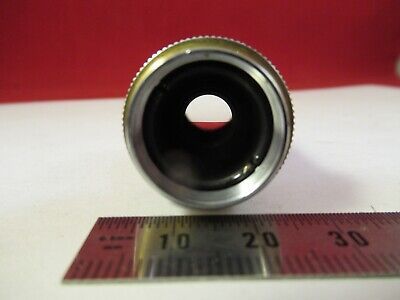 LEITZ GERMANY MICROSCOPE PART OBJECTIVE LENS 10X /170 OPTICS AS PICTURED 8-A-14