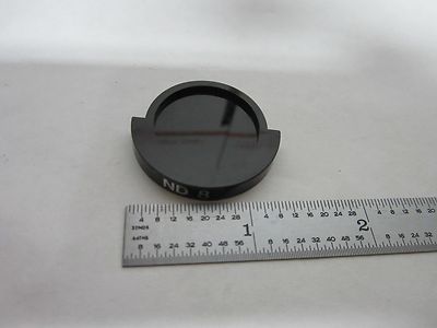 MICROSCOPE PART MITUTOYO JAPAN  FILTER ND 8 OPTICS  BIN#R5-42