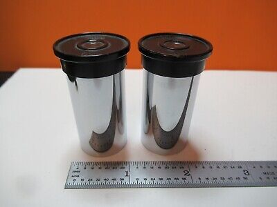 PAIR WILD HEERBRUGG EYEPIECE 6X OCULAR OPTICS MICROSCOPE AS PICTURED &16-B-25