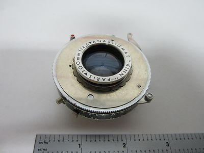 Optical Vintage Camera Shutter + Lens Kinn Paris France Optics