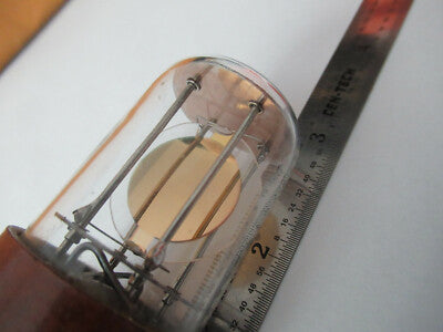 Antique Quartz Crystal Bliley Electric Co. 1 MHz Rare Glass Holder Frequency Control