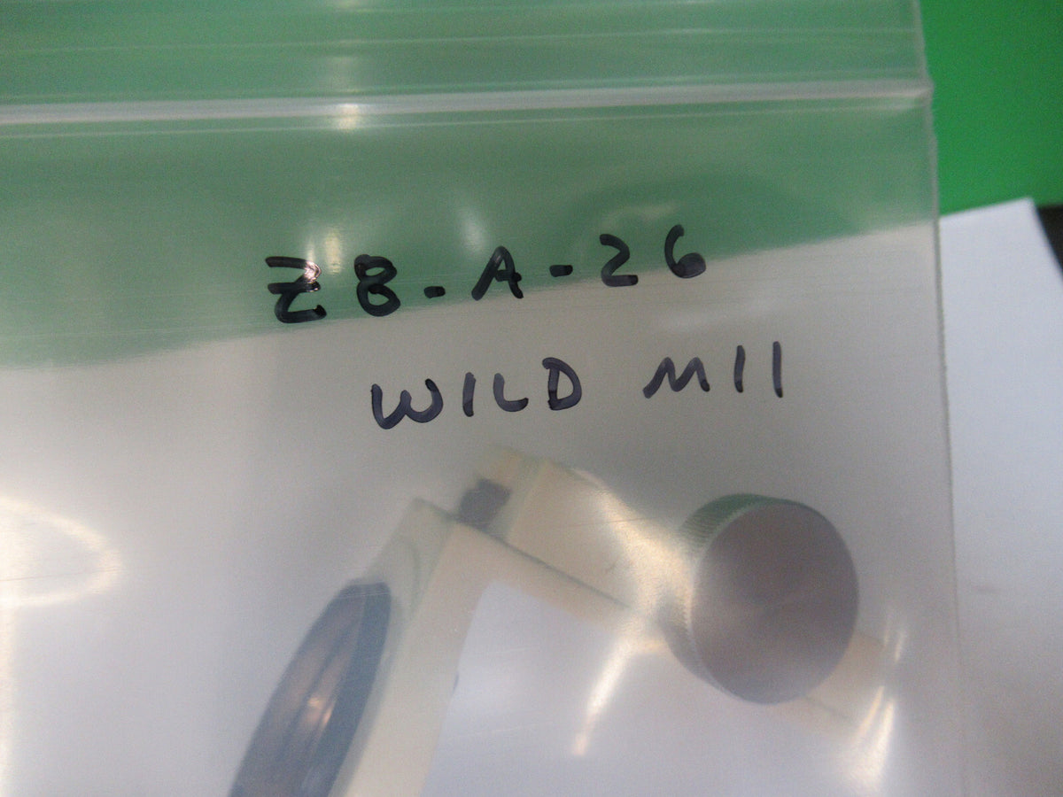 Wild M11 Swiss Condenser Holder Microscope Part