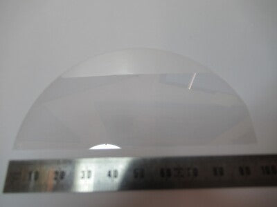 SAPPHIRE WAFER SINGLE CRYSTAL HALF PIECE ALUMINUM OXIDE AS PICTURED &18-A-60