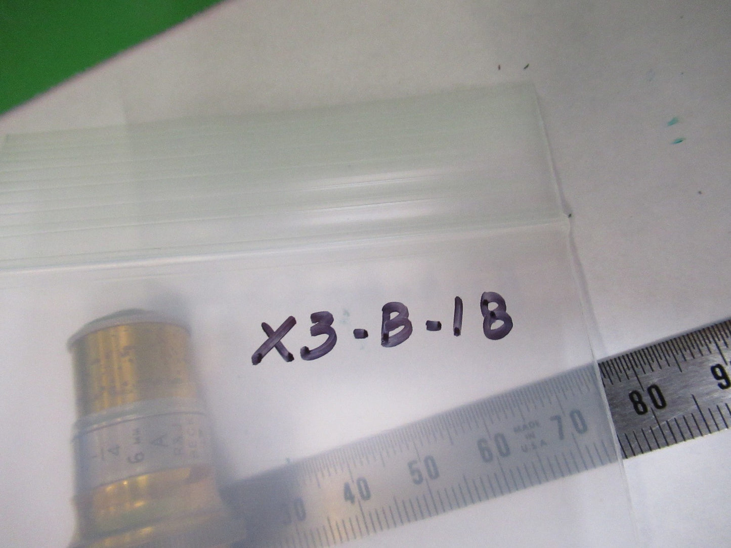 ANTIQUE BRASS BECK UK OBJECTIVE LENS MICROSCOPE PART AS PICTURED X3-B-18