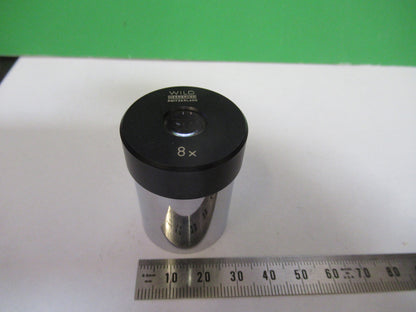 Wild Swiss 8X Eyepiece 30mm Lens Microscope Part