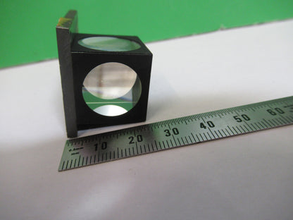MICROSCOPE PART LEITZ WETZLAR GERMANY PRISM MOUNTED OPTICS AS PICTURED 80-B-08