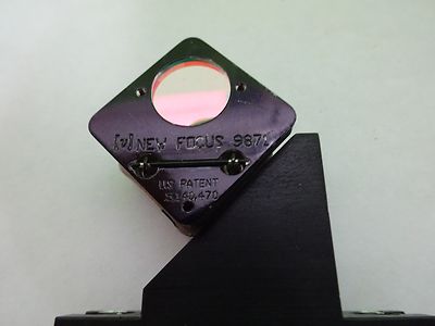 OPTICAL MOUNTED FILTER NEW FOCUS LASER OPTICS AS IS BIN#Y4-16