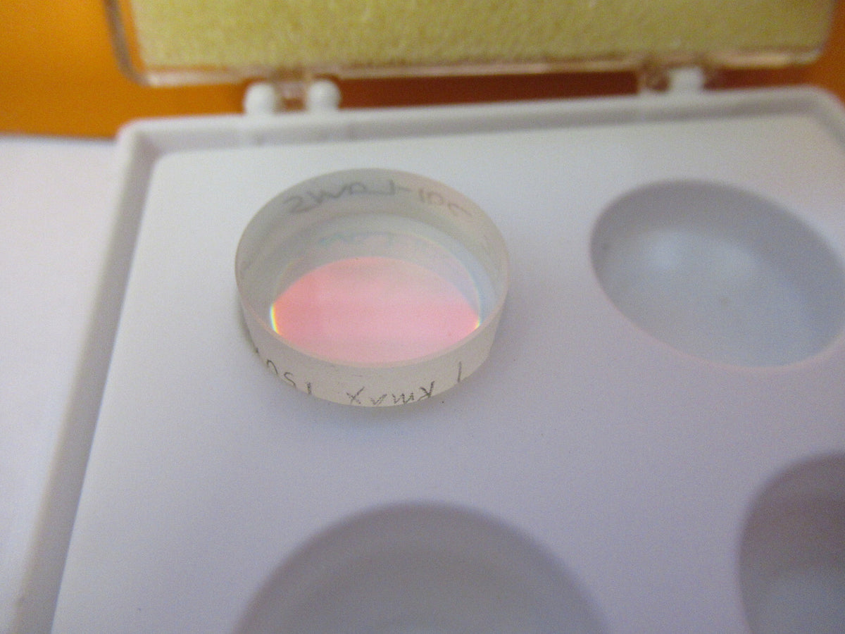 OPTICAL ex-NASA COATED LENS   PRO LASER OPTICS AS PICTURED Y4-A-81