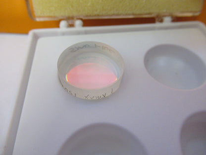 OPTICAL ex-NASA COATED LENS   PRO LASER OPTICS AS PICTURED Y4-A-81