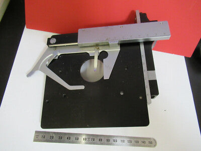 Ernst Leitz Wetzlar Stage Xy Table Micrometer Microscope Part