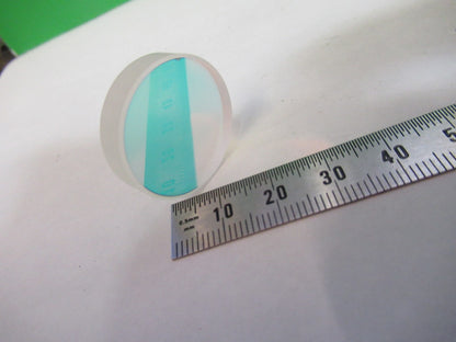 DICHROIC OPTICAL SPECTRA PHYSICS COATED LENS PHOTONICS OPTICS as pic T3-FT-96