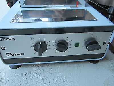 RETSCH BRINKMANN SPECTRO MILL MICRO GRINDER PULVERIZER 20.441.0004 $28K @FACTORY