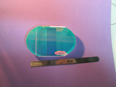 OPTICAL COATED INFRARED MIRROR  TRUNCATED LASER OPTICS BIN#22