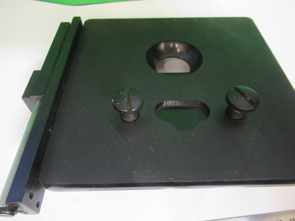 Antique Spencer Lens Co. Xy Stage Table Microscope Part Optics American Optical Co