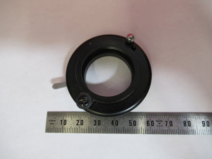 LEITZ WETZLAR GERMANY DIAPHRAGM IRIS OPTICS MICROSCOPE PART AS PICTURED T9-A-14