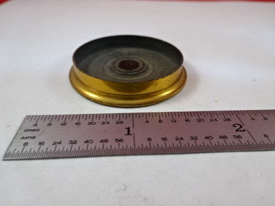 Microscope Brass Antique Piece Optics AS IS B