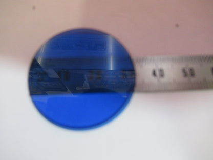 NIKON JAPAN GLASS BLUE FILTER OPTICS MICROSCOPE PART AS PICTURED  T7-A-09